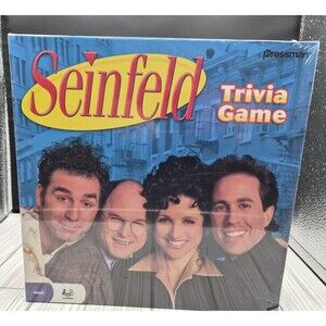Seinfeld Trivia Board Game 2009 Pressman Jerry Elaine George Kramer Party Game